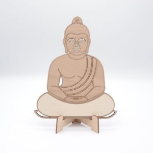 Bouddha en bois Personnalisé