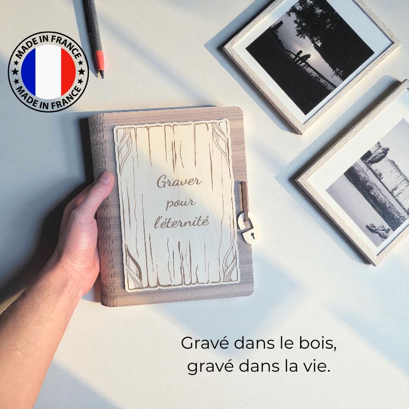 Boite à souvenir personnalisée - Rustique