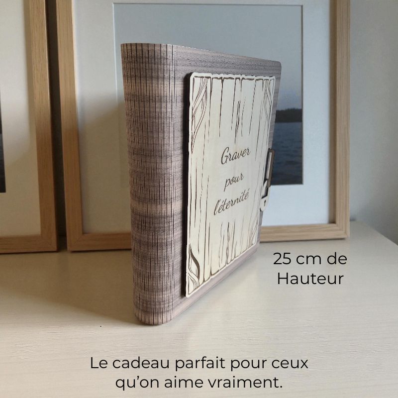 Boite à souvenir personnalisée - Rustique
