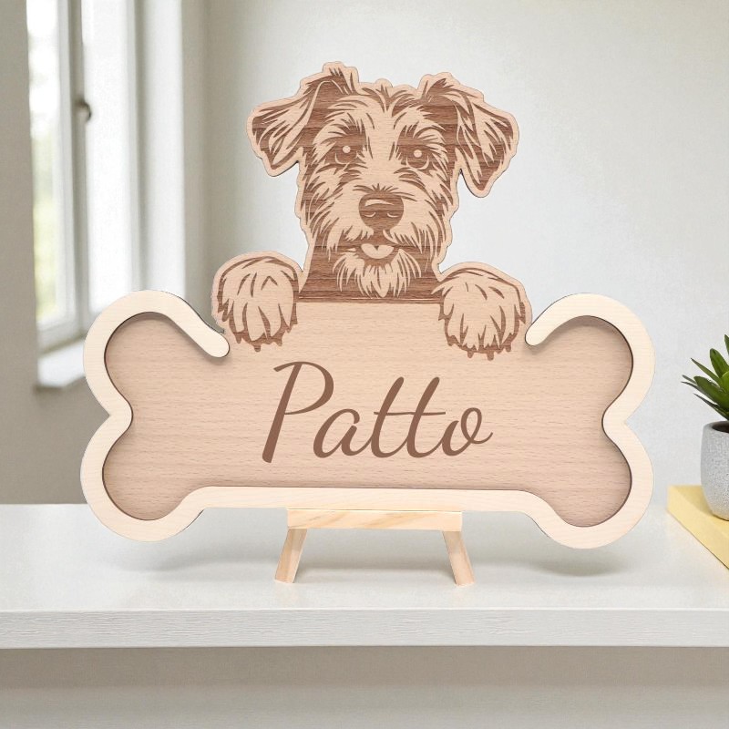 Os bois gravé, Fox Terrier