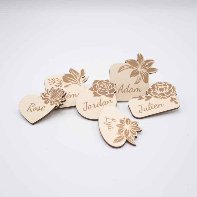 Pack Mariage personnalisé – déco de mariage en bois sur-mesure