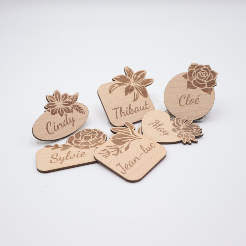 Pack Mariage personnalisé – déco de mariage en bois sur-mesure