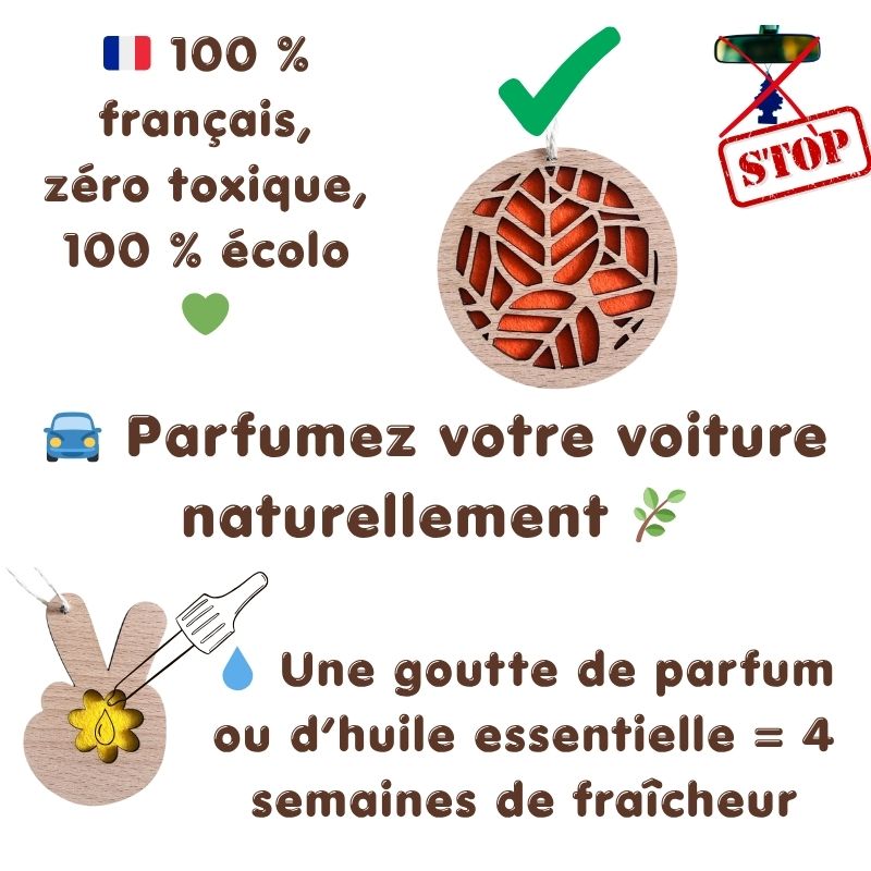 Diffuseur de parfum en bois personnalisé – Surf