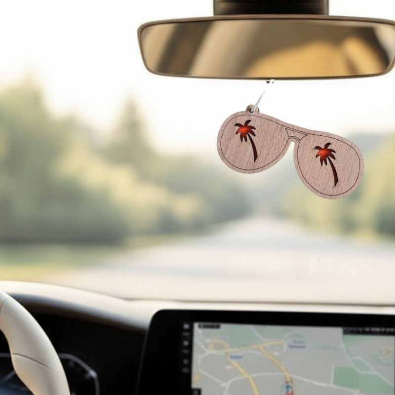 Diffuseur de parfum en bois personnalisé – Lunette