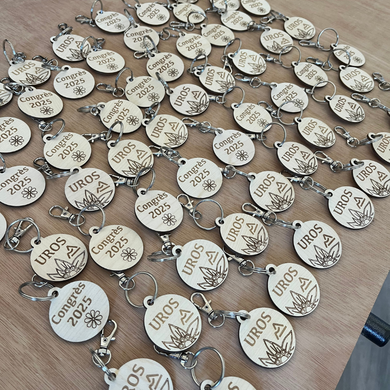 Porte-clés personnalisés en grande quantité – Goodies entreprise 100 % sur mesure