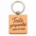 porte cles personnaliser forme carré